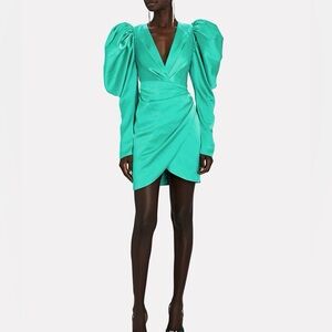 ACLER
Irwin Satin Mini Wrap Dress